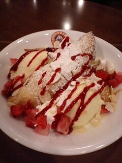 チョコクロいちごパフェ