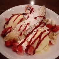 チョコクロいちごパフェ