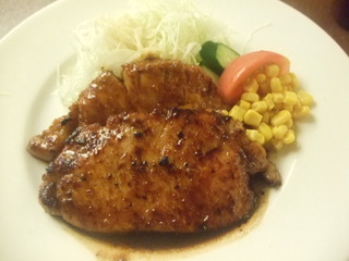 ポークロースしょうが焼