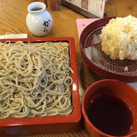 かき揚げともり蕎麦