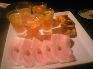 お料理6品 隠れ野コース 3000円