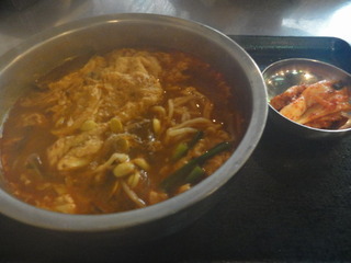 ユッケジャンクッパランチ