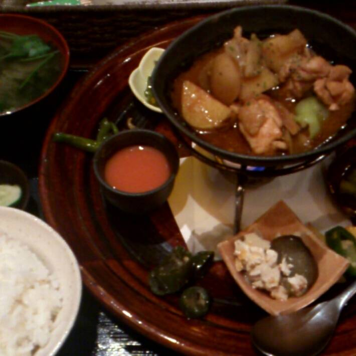 日替わり　１０種類のおばんざい御膳ランチ