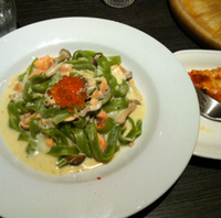 クリームパスタ