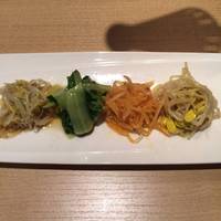 ナムル四種盛り