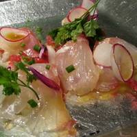 鯛のカルパッチョ