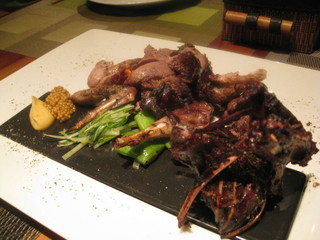 雷鳥のロースト