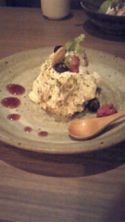 抹茶と豆腐のティラミス