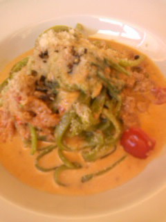 生パスタのランチコース