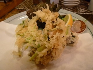 サザエかき揚げ