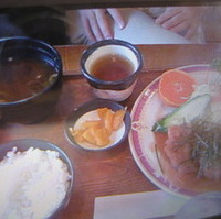 あんかけ白身魚フライ定食