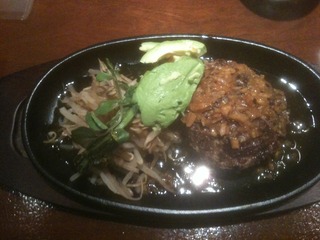 霜降り鉄鈑ハンバーグ