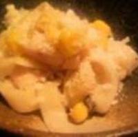 きしめんパスタ