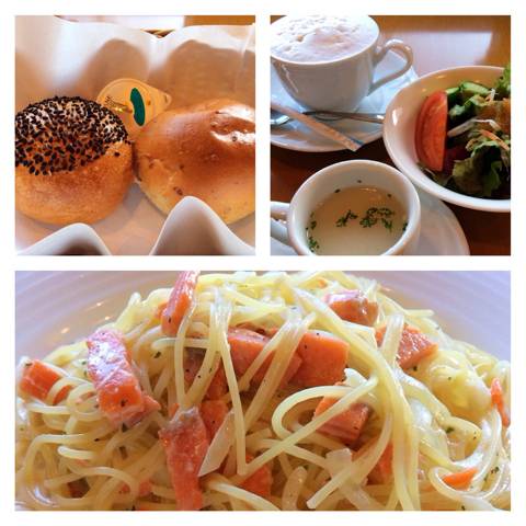 パスタのランチセット