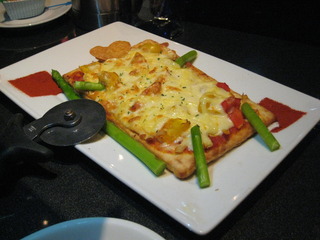 ハートのトランプピザ