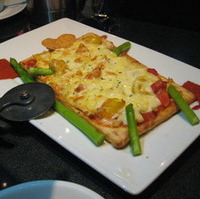 ハートのトランプピザ