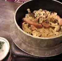 釜飯きのこバターベーコン