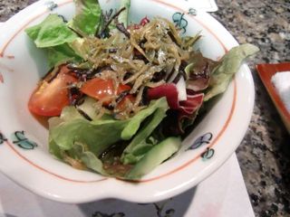 揚げじゃこのサラダ