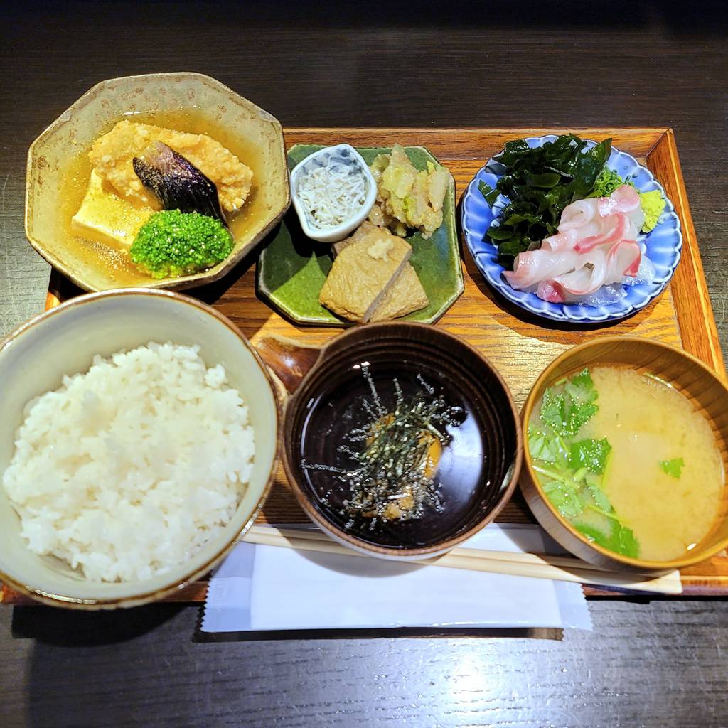 宇和島鯛飯定食