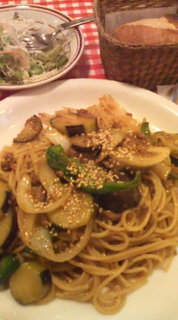 肉味噌スパゲティ