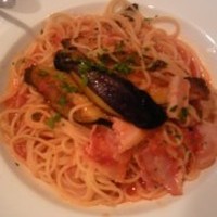 ナスとベーコンのトマトソース