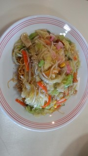 野菜たっぷり皿うどん