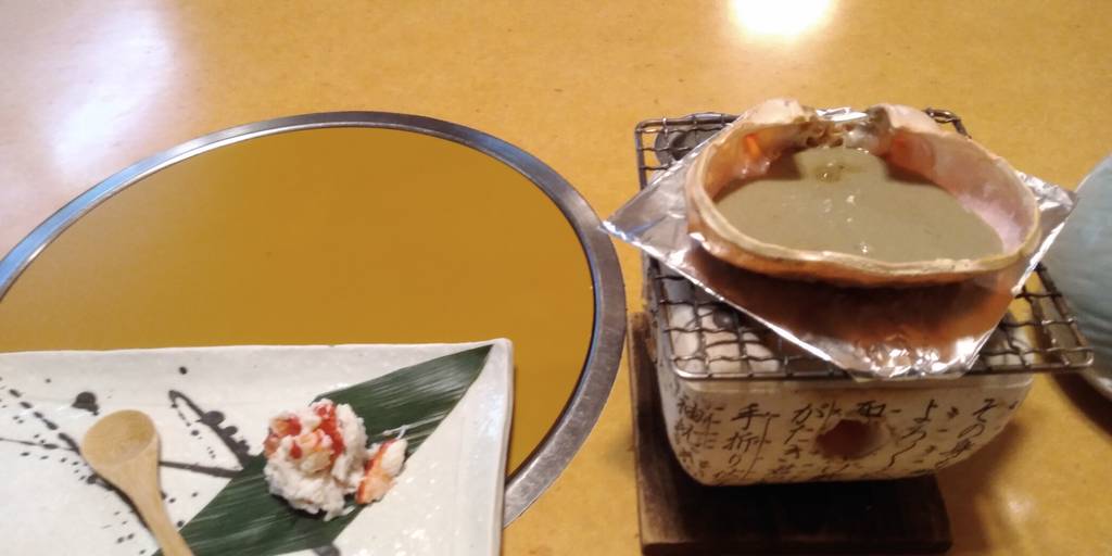 かにみそ甲羅焼き