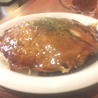 広島焼レギュラー　＋　ウーロン茶