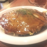 広島焼レギュラー　＋　ウーロン茶