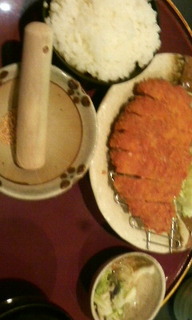 ロースカツ御膳