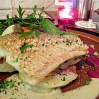 舌平目のムニエル　冬野菜と共に　～アンチ…