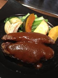 熟成和牛ハンバーグランチ　