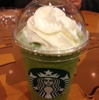 抹茶クリームフラペチーノ