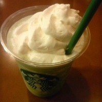 抹茶クリームフラペチーノ