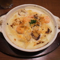 海の幸のペンネグラタン