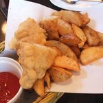 地ビール衣のフィッシュ＆チップス