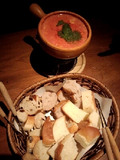 チーズフォンデュ　トマト＆モッツアレラ