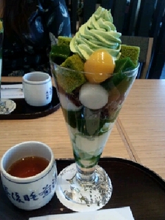 特選都路里パフェ