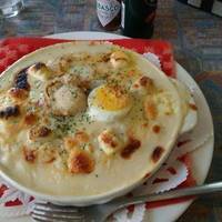 ホタテドリア　グリルサンド　バジル　シャ…