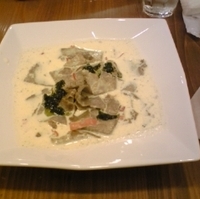 ガレットと生ハムとモッツァレラチーズのク…