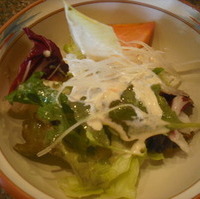 レタスと大根のサラダ