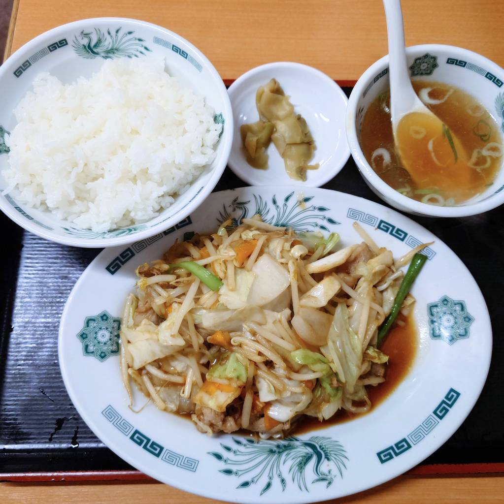 肉野菜炒め定食