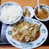 肉野菜炒め定食