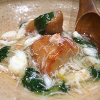 海老芋の蟹あんかけ