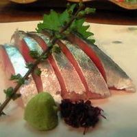 関さばの刺身
