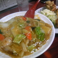 中華丼のセット