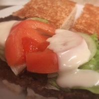 チーズバーガーサンド