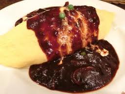 熟成ハヤシソースのオムライス