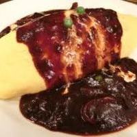 熟成ハヤシソースのオムライス