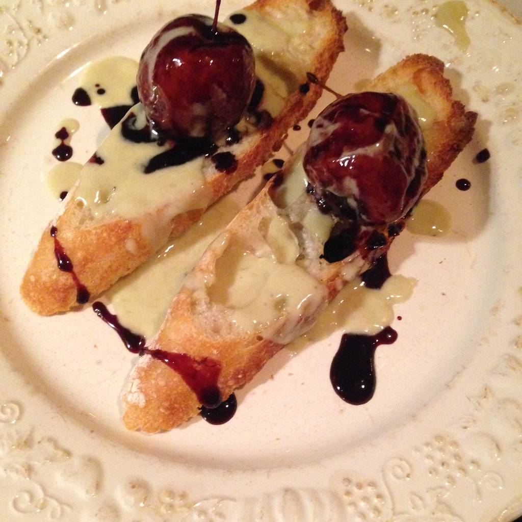 姫リンゴのブルスケッタ